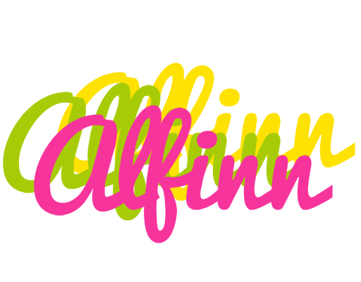 Alfinn sweets logo