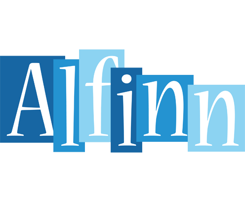 Alfinn winter logo