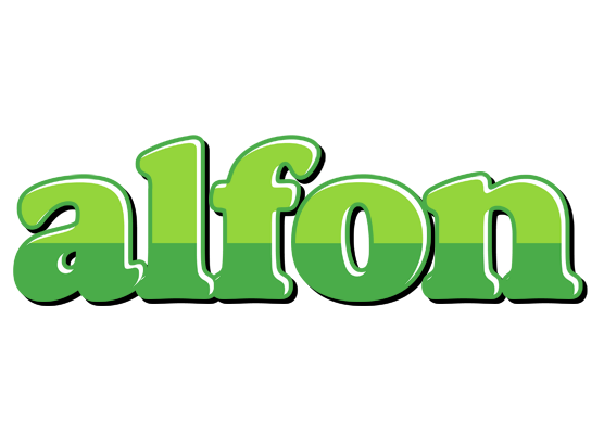 Alfon apple logo
