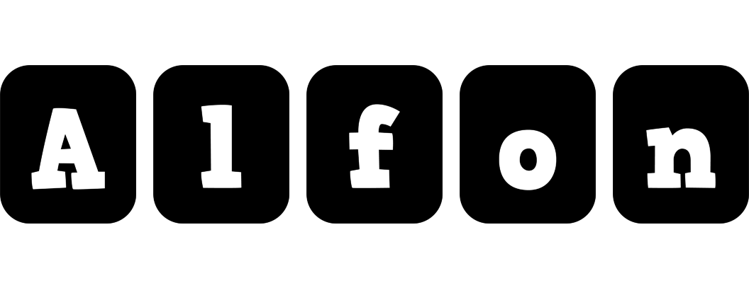 Alfon box logo