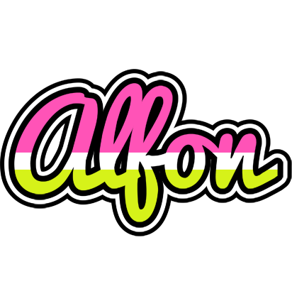 Alfon candies logo