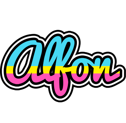Alfon circus logo