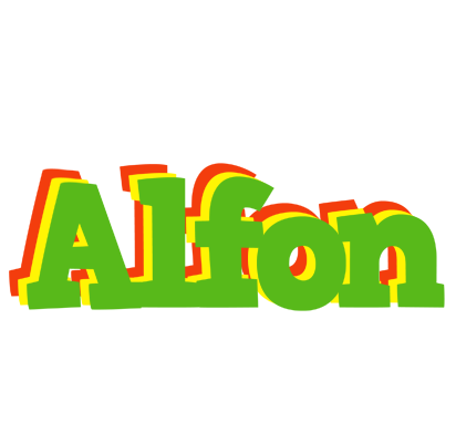 Alfon crocodile logo