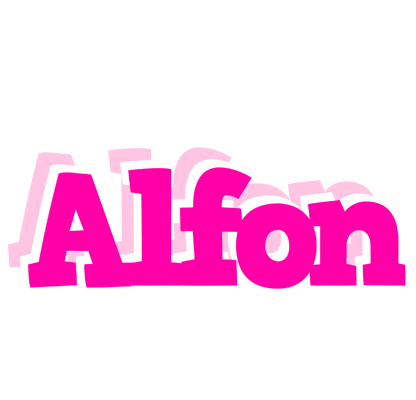 Alfon dancing logo
