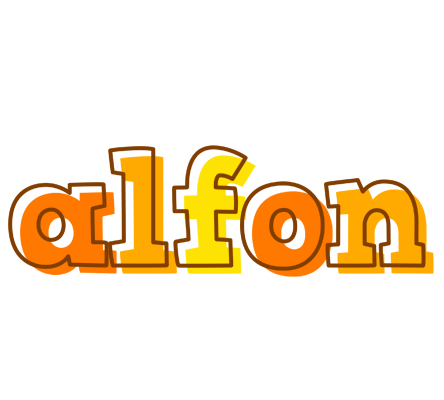Alfon desert logo