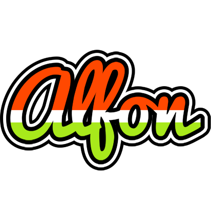 Alfon exotic logo