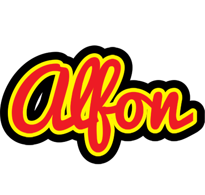 Alfon fireman logo