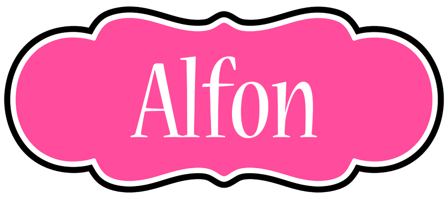 Alfon invitation logo