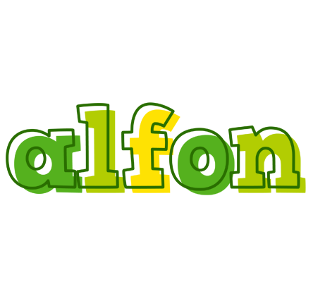 Alfon juice logo