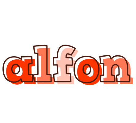 Alfon paint logo