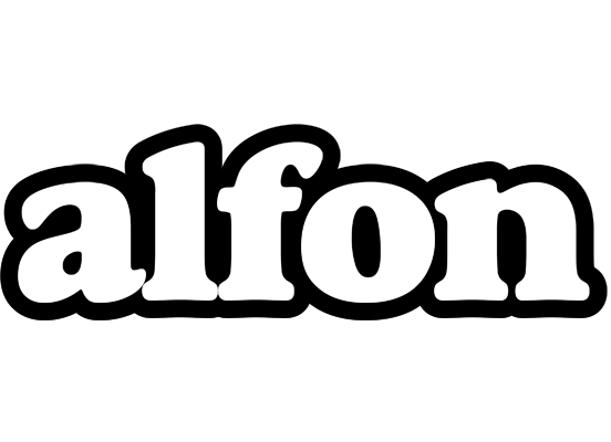 Alfon panda logo
