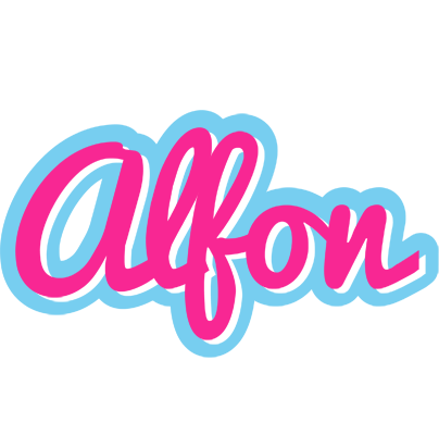 Alfon popstar logo