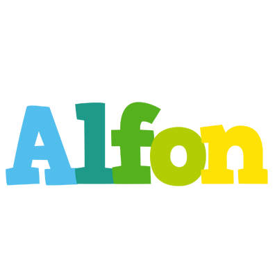 Alfon rainbows logo