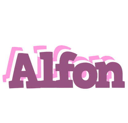 Alfon relaxing logo