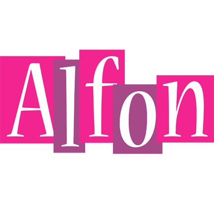 Alfon whine logo