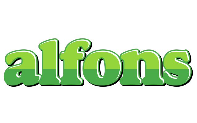 Alfons apple logo