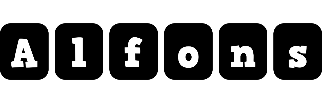 Alfons box logo