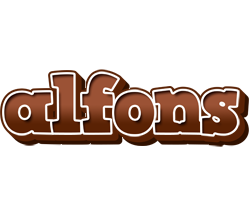 Alfons brownie logo