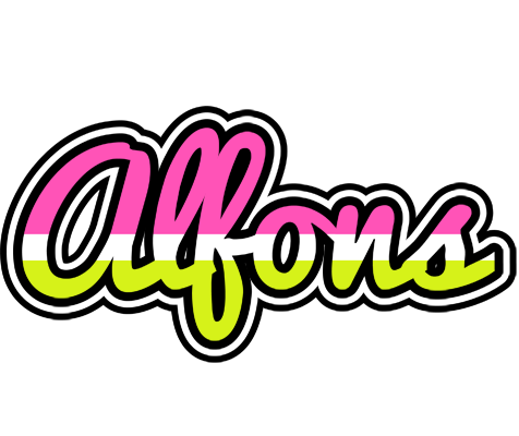 Alfons candies logo