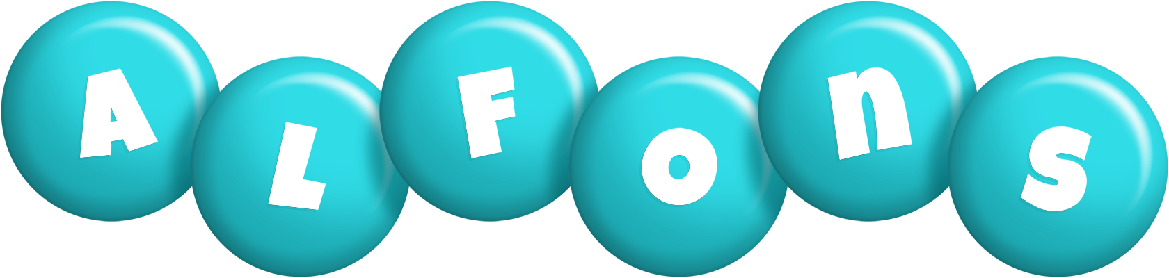 Alfons candy-azur logo