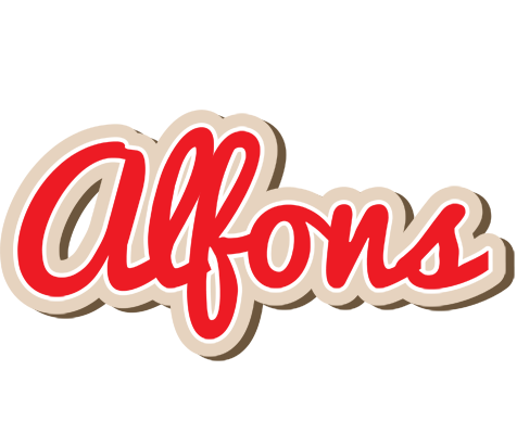 Alfons chocolate logo
