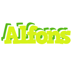 Alfons citrus logo