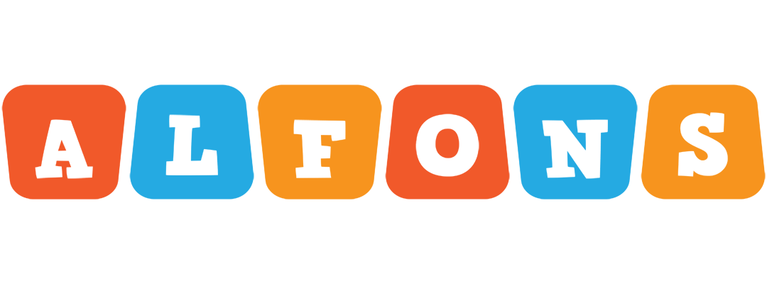 Alfons comics logo