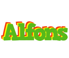 Alfons crocodile logo