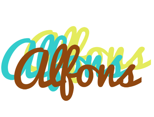 Alfons cupcake logo