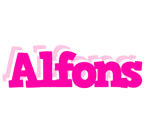 Alfons dancing logo