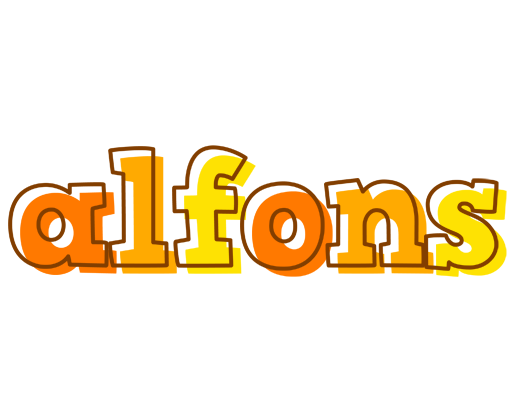 Alfons desert logo