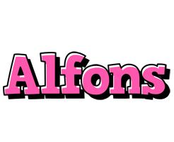 Alfons girlish logo