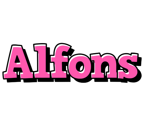 Alfons girlish logo