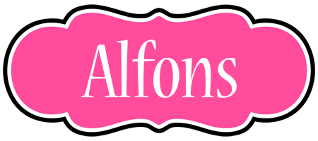 Alfons invitation logo