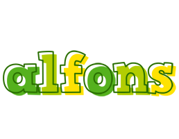 Alfons juice logo