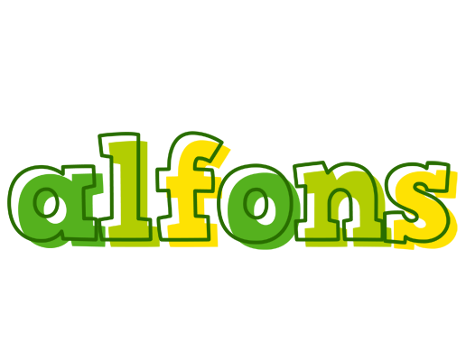 Alfons juice logo