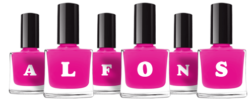 Alfons nails logo