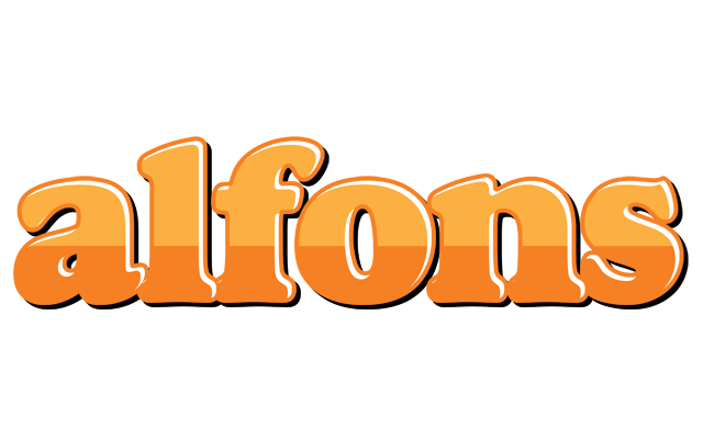 Alfons orange logo