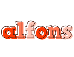 Alfons paint logo