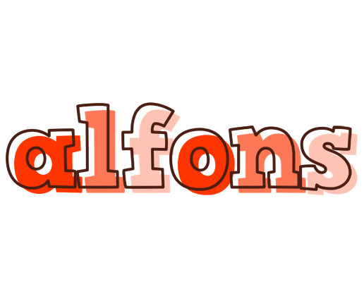 Alfons paint logo