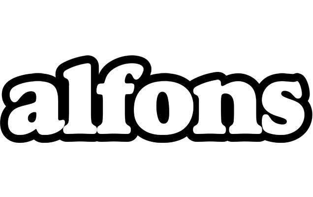 Alfons panda logo