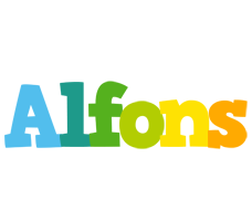 Alfons rainbows logo