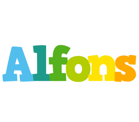 Alfons rainbows logo