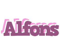 Alfons relaxing logo