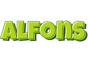 Alfons summer logo