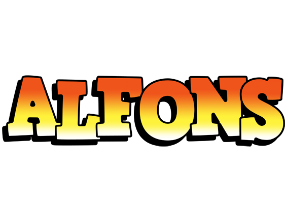 Alfons sunset logo