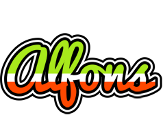 Alfons superfun logo