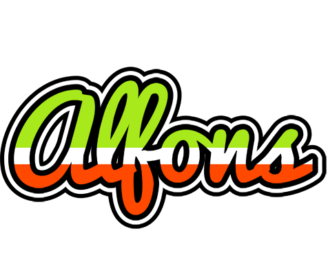 Alfons superfun logo