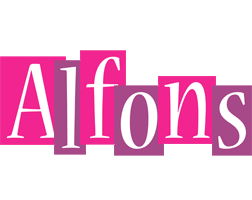 Alfons whine logo