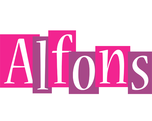 Alfons whine logo